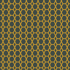 Dark green and honey color seamless pattern background.
