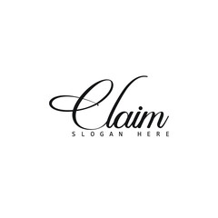 Modern calligraphy text. Vector hand-drawn illustration black and white