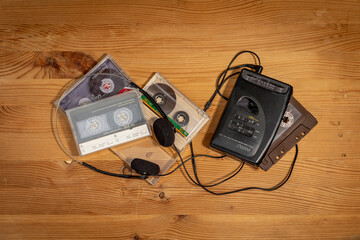 Cassettes walkman