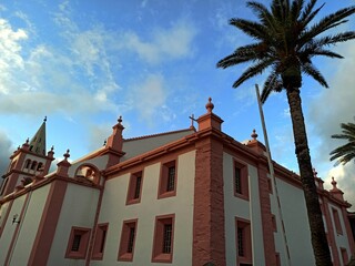 Summer Urban European Landscape from Terceira Island