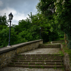 Castle stairs