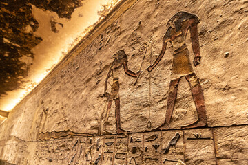 Tomb of Rameses III, Luxor, Egypt