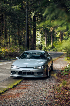 Seattle, WA, USA
October 2, 2022
Nissan Silvia S15 parked for a photo shoot