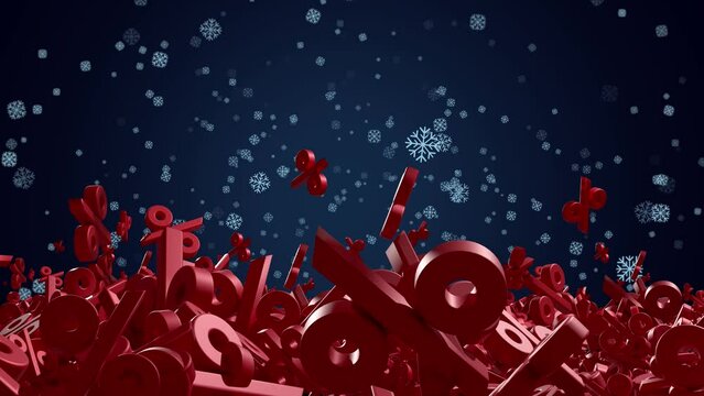 Schnee - Schneeflocken - Winter - Sommerschlussverkauf
