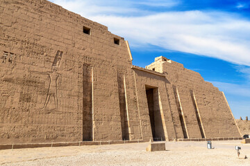 Medinet Habu temple in Luxor
