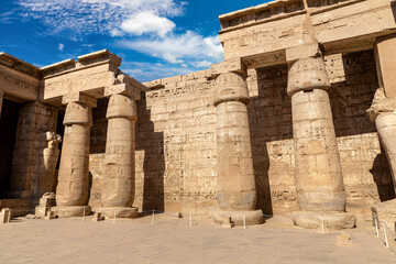 Medinet Habu temple in Luxor