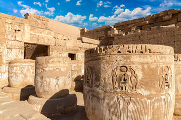 Medinet Habu temple in Luxor