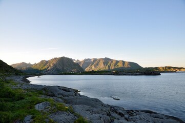 Fototapeta na wymiar Norway landscape - nature and life