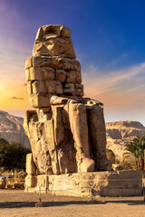 Colossi of Memnon in Luxor
