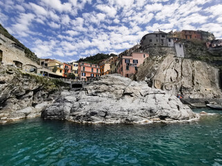 Manarola, Cinque Terre National Park, Liguria, Italy
Town of Manarola, Liguria, Italy.View of the colorful houses along the coastline of Cinque Terre area. Liguria, Italy.
