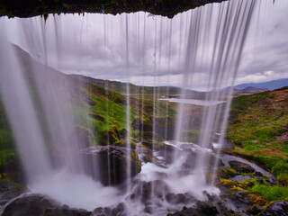 Cascada Sheep's Waterfall Islandia Norte