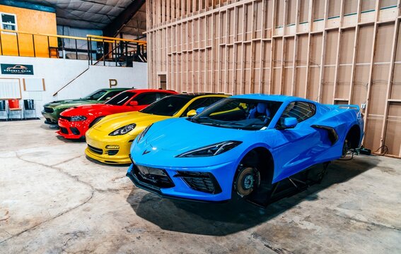 Seattle, WA, USA
August 4, 2022
Blue Chevy Corvette