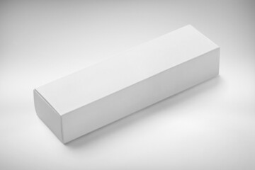 white box isolated on white