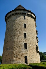 Obraz premium La tour Zizim de l’ancien château de Bourganeuf