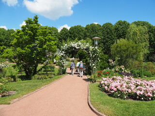 Rosengarten in Zweibrücken