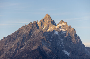 Scenic Teton Landscape in Autumn