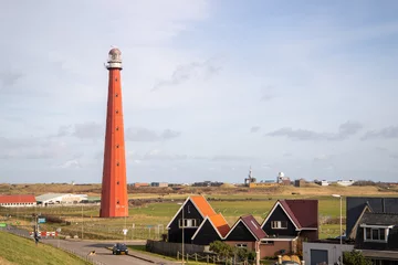 Fototapeten Lighthouse De Lange Jaap in Den Helder, the Netherlands © Ingrid