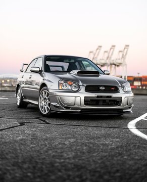 Seattle, WA, USA
July 2, 2022
Silver Subaru STI parked