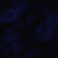 Obraz na płótnie Canvas tileable stars night sky texture