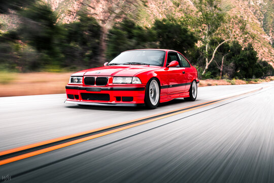 Seattle, WA, USA
July 1, 2022
Red BMW M3 parked