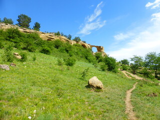 Koltso Mountain in the city of Kislovodsk