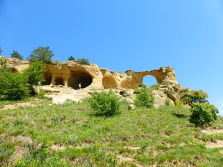 Koltso Mountain in the city of Kislovodsk