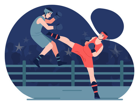 Chinese martial arts. Characters fighting with a saber, and a sword