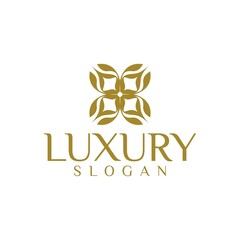 Luxurious logo design.