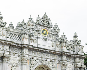 Front gate of Dolmabahce Palace