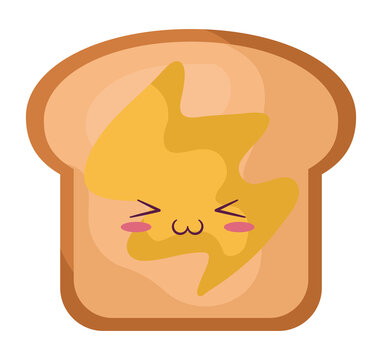 Kawaii Bread Piece