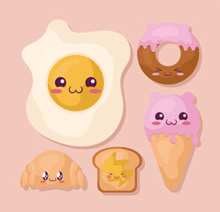 kawaii food bundle