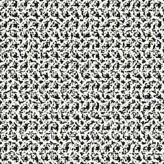 Monochrome Chunky Knit Textured Pattern