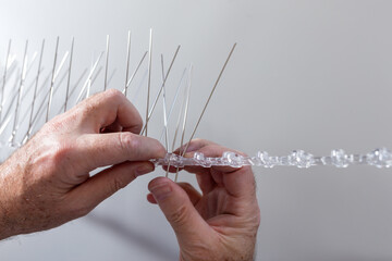  Anti Bird or Anti Pigeon Spike, Scare Birds Pest Control