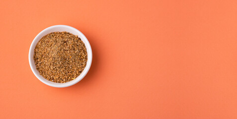 Food powder based on soy fiber with psyllium