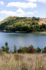 Panoramic view of Krapets Reservoir, Bulgaria