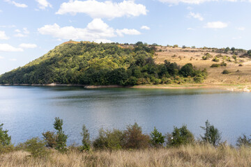 Panoramic view of Krapets Reservoir, Bulgaria