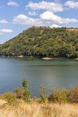 Panoramic view of Krapets Reservoir, Bulgaria