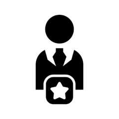 favorite man icon or logo isolated sign symbol vector illustration - high quality black style vector icons
