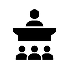 video conference icon or logo isolated sign symbol vector illustration - high quality black style vector icons
