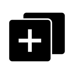 Obraz premium add to list icon or logo isolated sign symbol vector illustration - high quality black style vector icons 