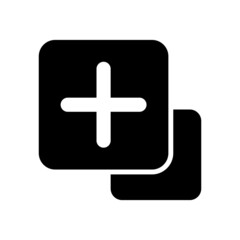 add to list icon or logo isolated sign symbol vector illustration - high quality black style vector icons
