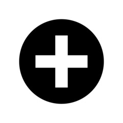 Fototapeta premium add to list icon or logo isolated sign symbol vector illustration - high quality black style vector icons 