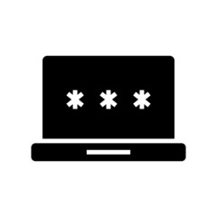 password icon or logo isolated sign symbol vector illustration - high quality black style vector icons
