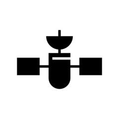 satellite icon or logo isolated sign symbol vector illustration - high quality black style vector icons
