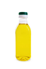 Oil vegetable in bottle
