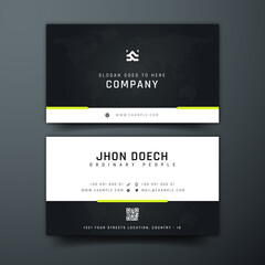 modern briness card template