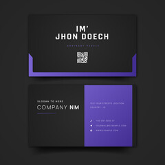 modern briness card template