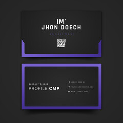 modern briness card template