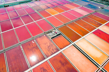 Salt Base of Changlu Salt Farm, Hangu, Binhai New Area, Tianjin