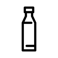bottle icon or logo isolated sign symbol vector illustration - high quality black style vector icons
